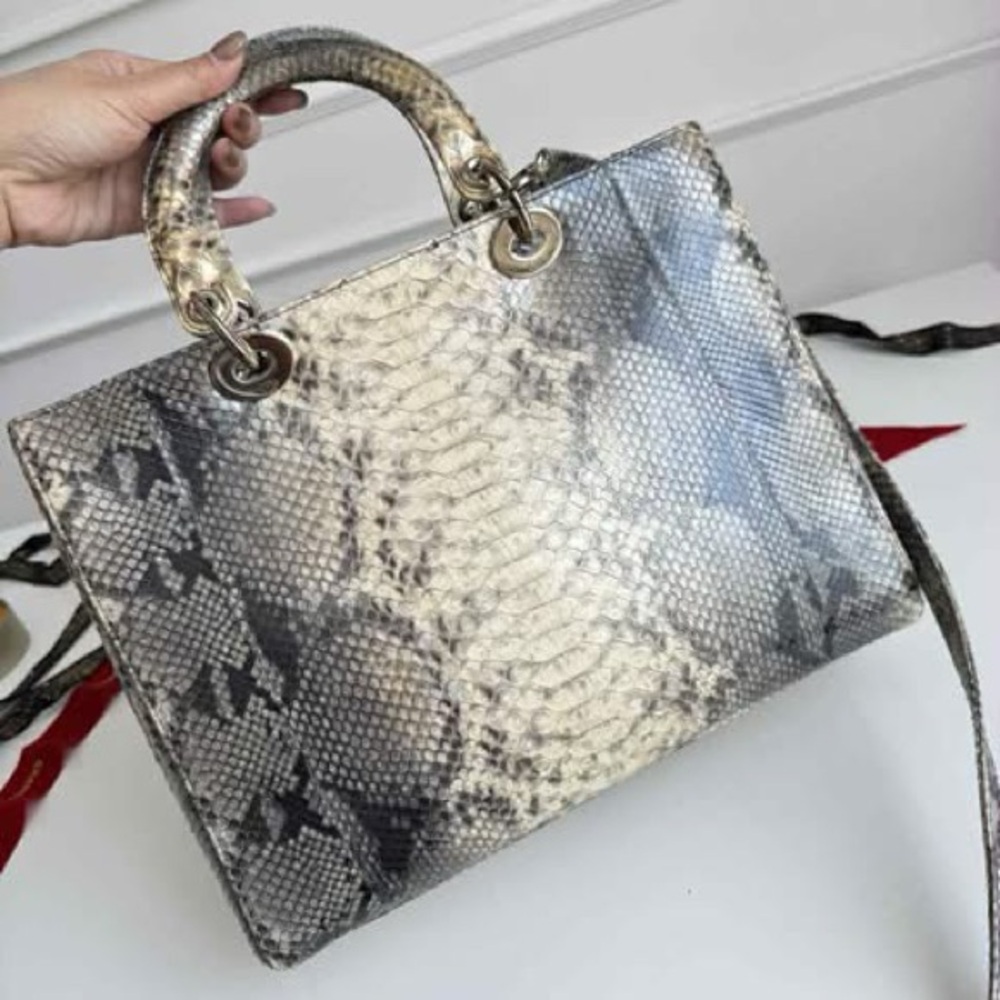 Dior - Lady Dior Python Handbag C: 2018 - image 2